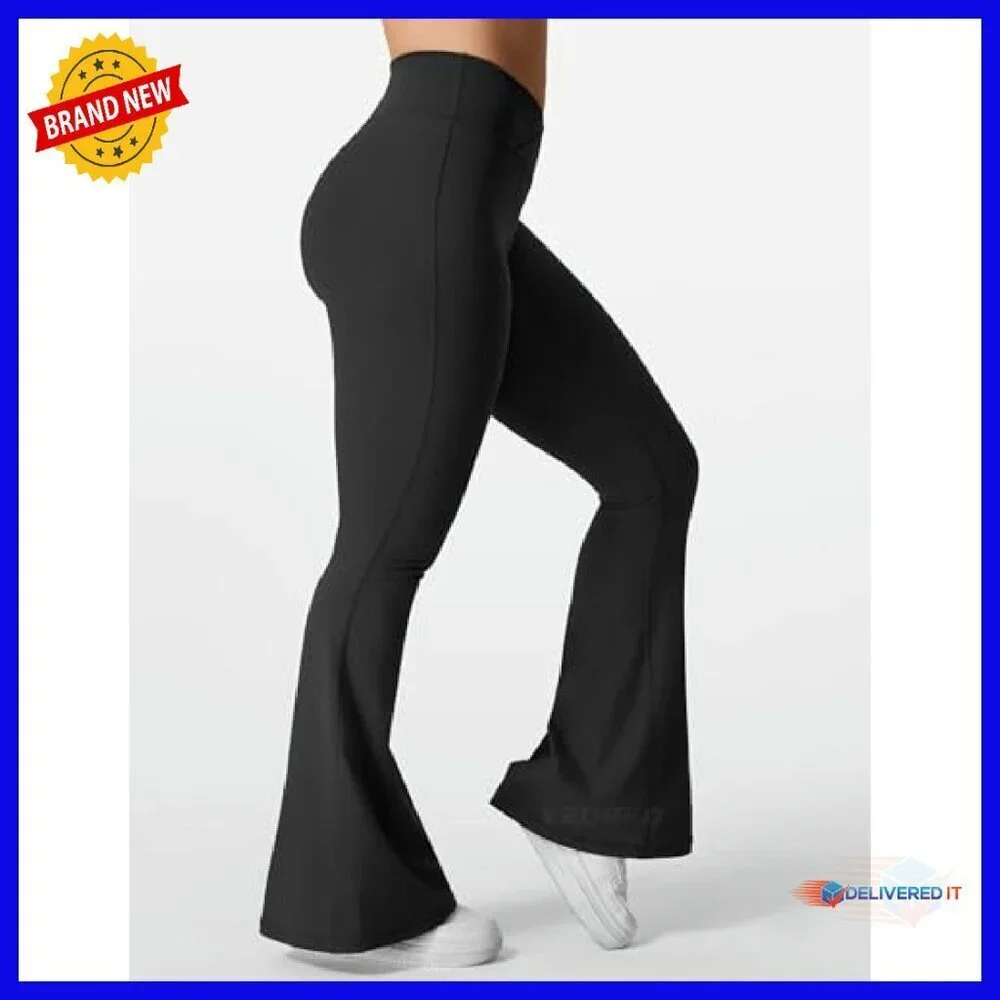 Flare Yoga Leggings Scrunch Butt Lift Squat Proof High Waist